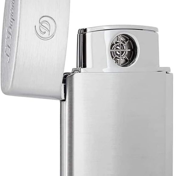 S.T. Dupont E-Slim Lighter Brushed Chrome - Picture 4 of 4
